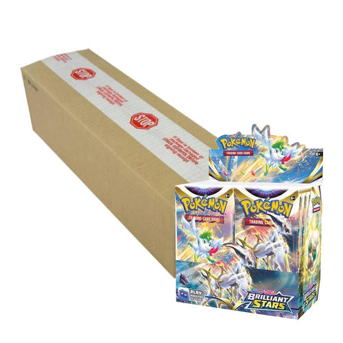 POKMON TCG - Brilliant Stars Booster Box Case (6 Boxes) POKMON TCG - Brilliant Stars Booster Box Case (6 Boxes)