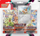 POKÉMON TCG Scarlet & Violet 3 Obsidian Flames Three Booster Blister