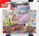 POKÉMON TCG Scarlet & Violet 3 Obsidian Flames Three Booster Blister