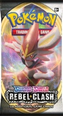 POKÉMON TCG Sword and Shield- Rebel Clash Booster