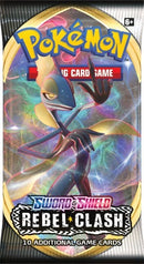 POKÉMON TCG Sword and Shield- Rebel Clash Booster
